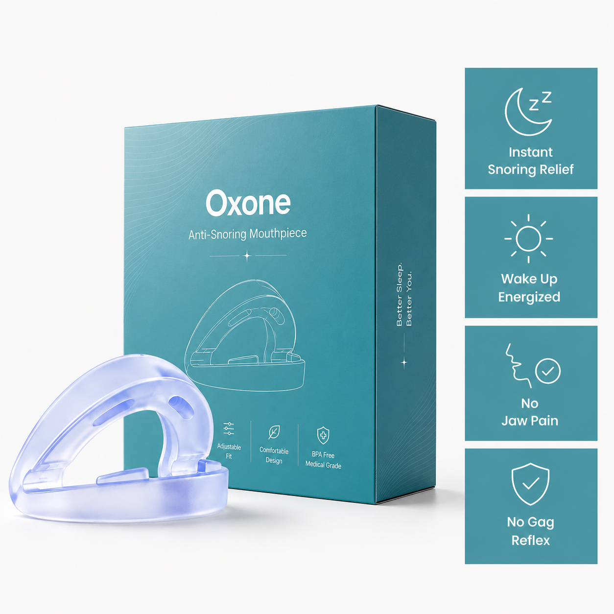 Anti-Snoring Mouthpiece Device